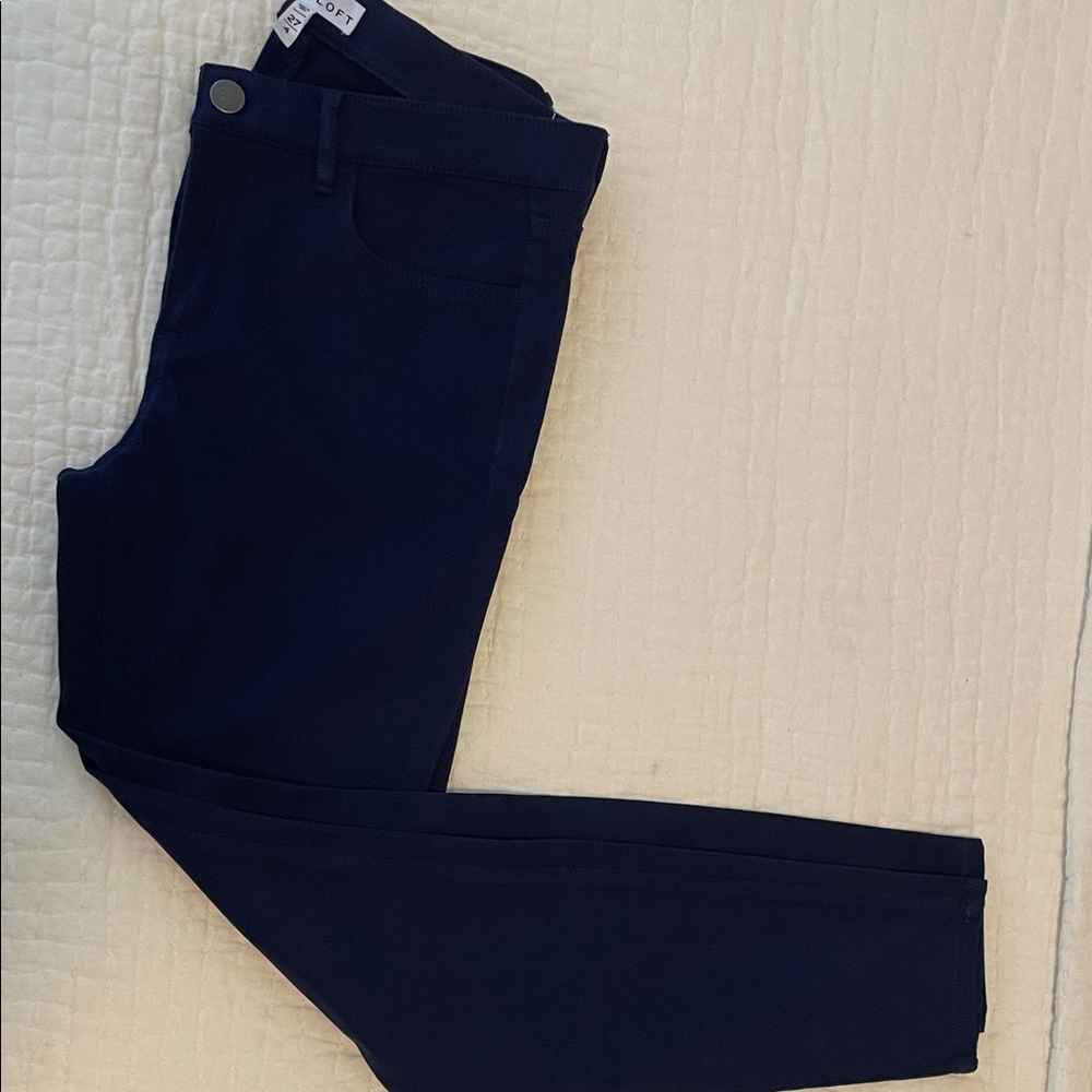 LOFT Navy Skinny Jeans